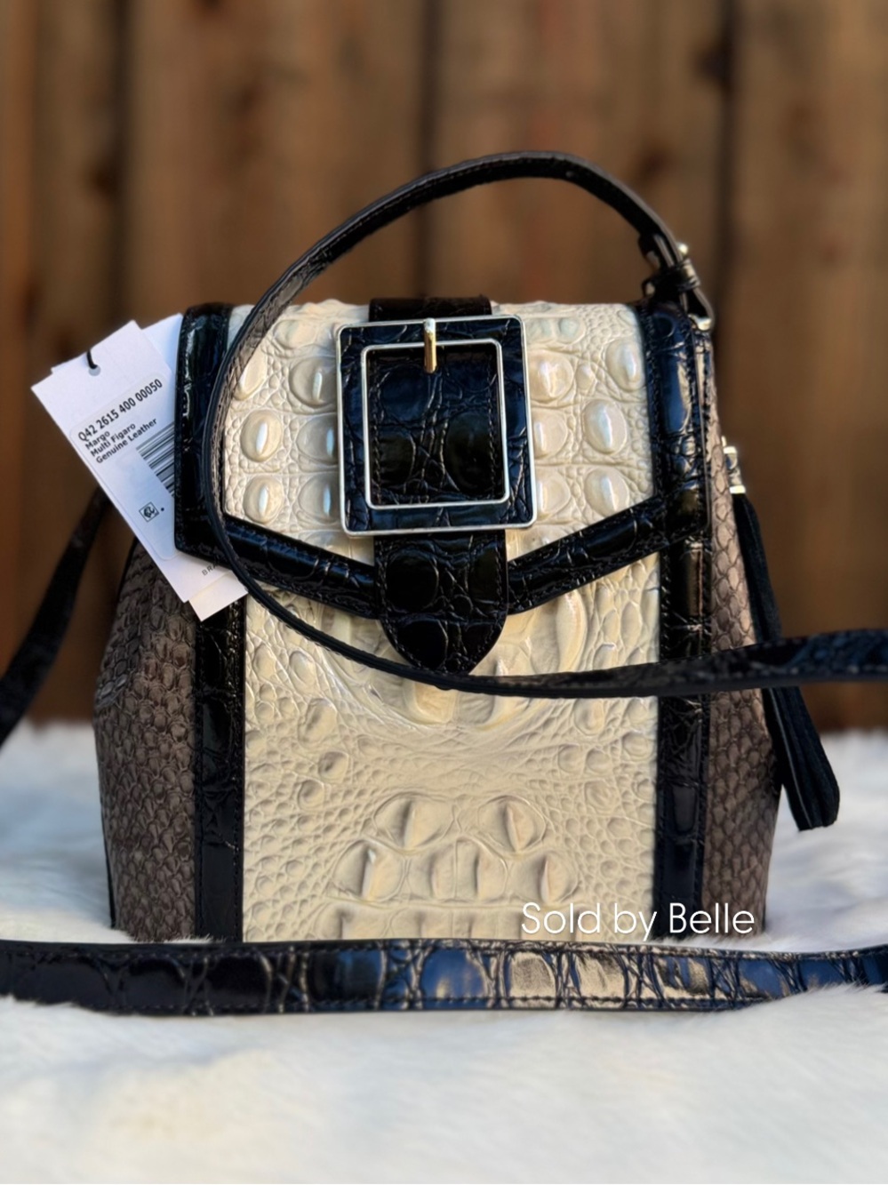 NWT Brahmin Margo Multi Figaro Melbourne Purse